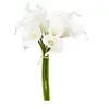 Atmosphera Bouquet de Fleurs artificielles 8 Arums blanches H 36 cm