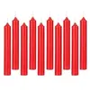 But Atmosphera Créateur D'intérieur - Lot de 10 bougies bâtons rouge 45g