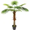 ATMOSPHERA CREATEUR D'INTERIEUR PALMIER ARTIFICIEL TROPIQUES TRONC VERT 120CM
