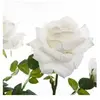 Atmosphera Plante Artificielle En Pot De Rose Krzew, 74 Cm, Rouge