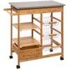 5five Simply Smart - Desserte grand modèle tiroirs paniers bambou - 5five