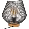 Paris Prix Atmosphera Créateur D'intérieur - Lampe filaire Jena métal noir H28cm