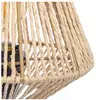 Atmosphera Lampe À Poser Effet Corde Jily - H. 34 Cm - Beige Naturel