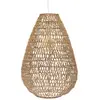 Atmosphera Luminaire Suspension En M?Tal & Papier D 37.5 Cm Beige