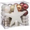 FEERIC LIGHTS & CHRISTMAS Boules de Noël Kit de 44 pièces