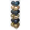 Feeric Lights And Christmas Déco de sapin Lot de 18 Boules de Noël D 3 cm - Bleu et Champagne