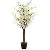 Cerisier blanc artificiel blanc H200cm Atmosphera Créateur D'intérieur