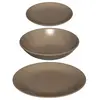 Electrodomesticosweb Secret de gourmet - Service de table 18 pièces Couleur taupe
