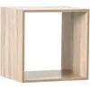 AC-DÉCO Ac-deco - tagère 1 case mix n modul effet bois naturel - 5five
