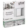 AC-DÉCO Etagère 1 case - L 34,4 x P 32 x H 34,4 cm - Bois - Gris