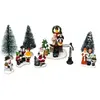 FEERIC LIGHT & CHRISTMAS Figurines de Noël Sapin avec Santons