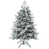 Fééric Lights and Christmas Sapin de Noël artificiel  vert floqué enneigé qualité premium H 150 cm