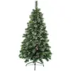 Féérie Lights & Christmas Sapin de Noël artificiel Vert Pommes de pin et Baies rouges H 180 cm