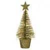 FEERIC LIGHT & CHRISTMAS Décoration de sapin de table - pailletée - H14 cm