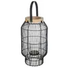 Atmosphera Créateur D'intérieur - Lanterne tige métal noir H32cm