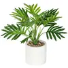 Atmosphera Créateur D'intérieur - Palmier artificiel Etnik pot ciment H29cm