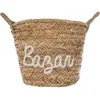 Atmosphera Créateur D'intérieur - Panier en osier blanc D41cm