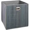 FIVE Boîte de rangement/tiroir pour meuble 31x31 cm - Bambou Gris