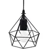 Atmosphera Créateur d'intérieur - Lampe Suspension Métal Fils 19cm Noir