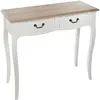 Console "Chrysa" blanche - Blanc - Atmosphera createur d'interieur