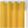 Rideau Lilou jaune 140x260cm Atmosphera Créateur D'intérieur