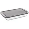 5five - plat rectangulaire couvercle silicone 29x18cm "keepeat"