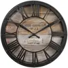 Atmosphera Créateur D'intérieur - Horloge vintage Ezio en bois D39cm