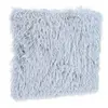 Atmosphera Coussin effet fourrure - Gris - 40 x 40 cm