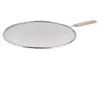 SECRET DE GOURMET FIVE Simply Smart - Couvercle Anti-Projection Inox 33cm Naturel