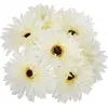 Bouquet de 7 fleurs Gerbera de 26cm - Rouge - Fleurs artificielles