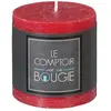 Atmosphera Comptoir de la Bougie - Bougie Ronde Rustic 7cm Rouge
