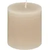 Atmosphera Créateur D'intérieur - Bougie rustique gris taupe 220g