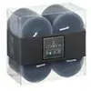 Lot de 4 bougies rustiques gris 60g Atmosphera Créateur D'intérieur