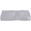 Atmosphera Créateur D'intérieur - Serviette invité Essentiel coton gris taupe 30x50cm