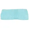Atmosphera Serviette de toilette en coton - 30 x 50 cm - Bleu Turquoise