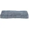 Atmosphera Créateur D'intérieur - Serviette de toilette Essentiel coton gris 50x90cm