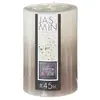 Bougie parfumée - ATMOSPHERA - Jasmin - 310g - Gris - Durée de combustion 45h