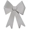 Fééric Lights and Christmas® Noeud Déco à Paillettes "Colorama" 30cm Argent