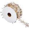 Feeric Light & Christmas Deco sapin Guirlande en rouleau fines avec étoiles 3 m Or