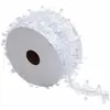Feeric Light & Christmas Deco sapin Guirlande en rouleau fines avec étoiles 3 m Blanc