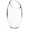 Atmosphera Créateur d'intérieur - Vase en Verre Bombé 27cm Transparent