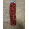 Guirlande Fil Noël Rouge Lametta 50cm
