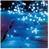 Guirlande lumineuse Intérieur 40 MicroLED Bleu sur 3.90 mètres