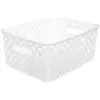 Pp No Name 5five Simply Smart - Panier en plastique 4l folk blanc - 5five