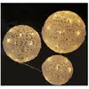 Féeric lights & Christmas Lot 3 boules 56 LED blanc chaud