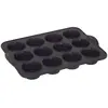 Paris Prix moule à pâtisserie plaque 12 muffins silicone luxe - 135283