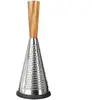 Paris Prix Râpe inox cylindrique Black Menu - H. 25 cm
