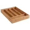 5five Simply Smart - Range-couverts 5 compartiments bambou - 5five