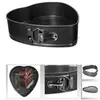 SECRET DE GOURMET moule démontable coeur acier carbone noir 24cm - jja 111481a