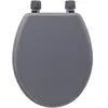 JJA Five - Abattant wc colorama gris en bois laqué - 5